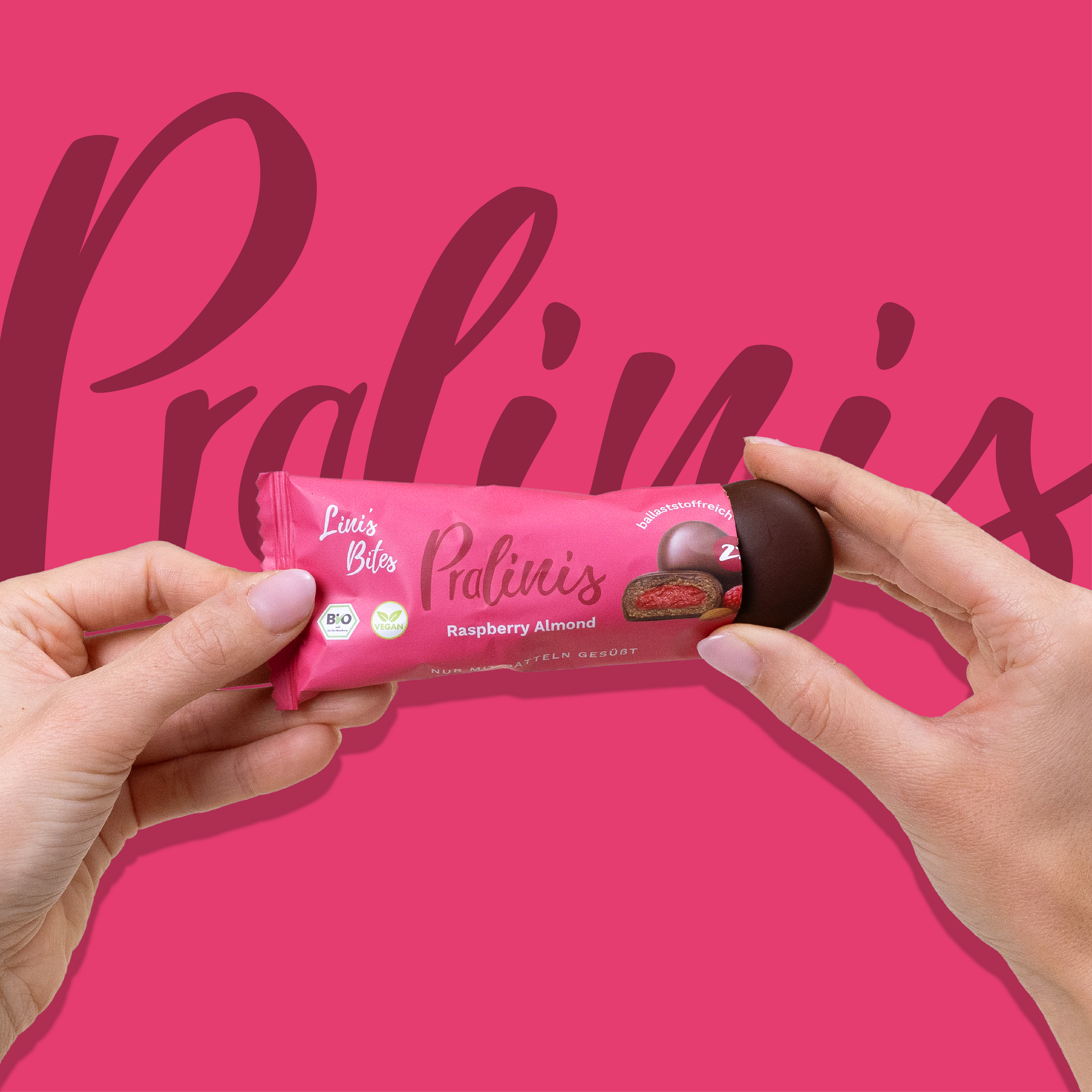 Bio Pralinis Raspberry Almond 2.0 (12er Box)