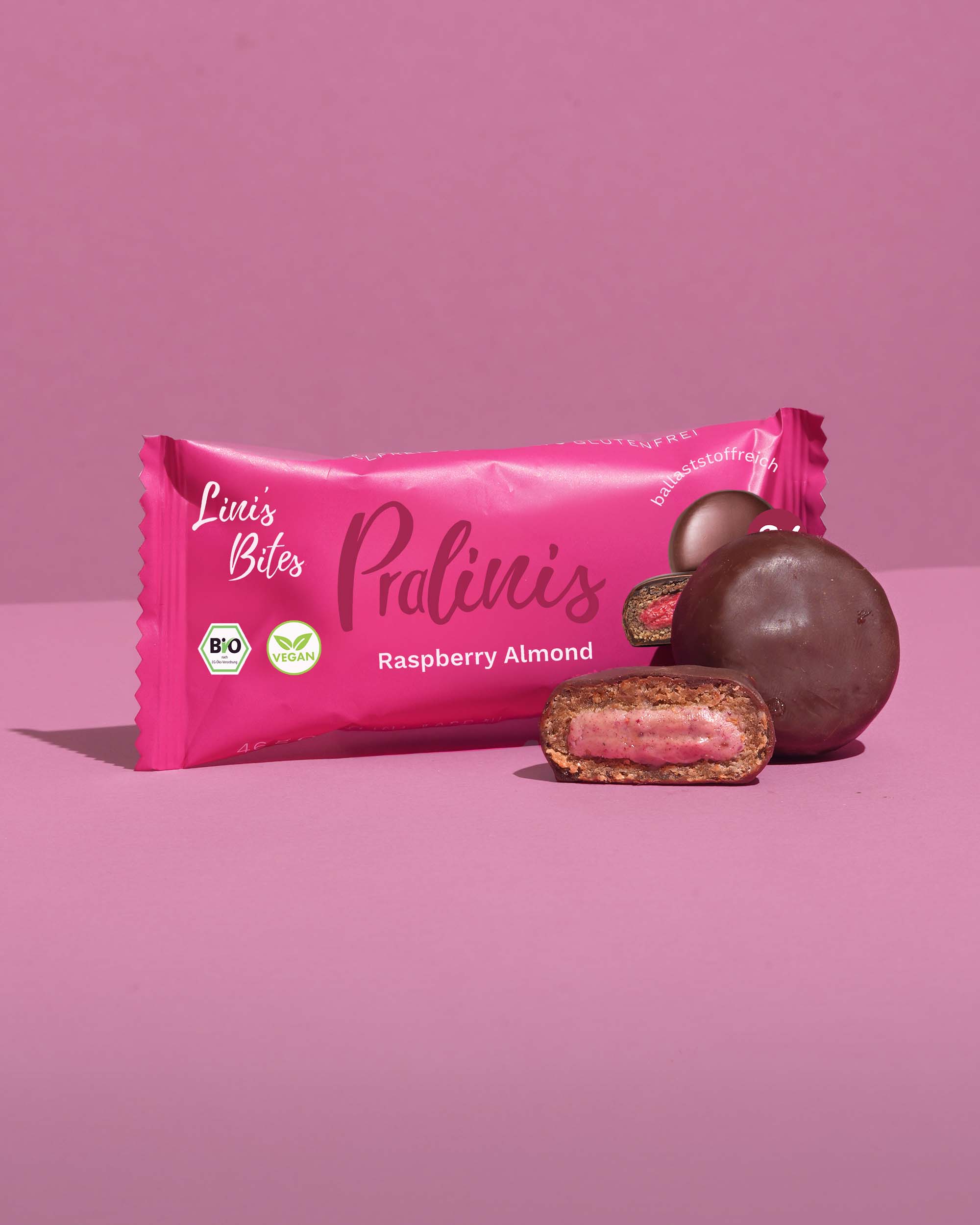 Bio Pralinis Raspberry Almond 2.0 (12er Box)