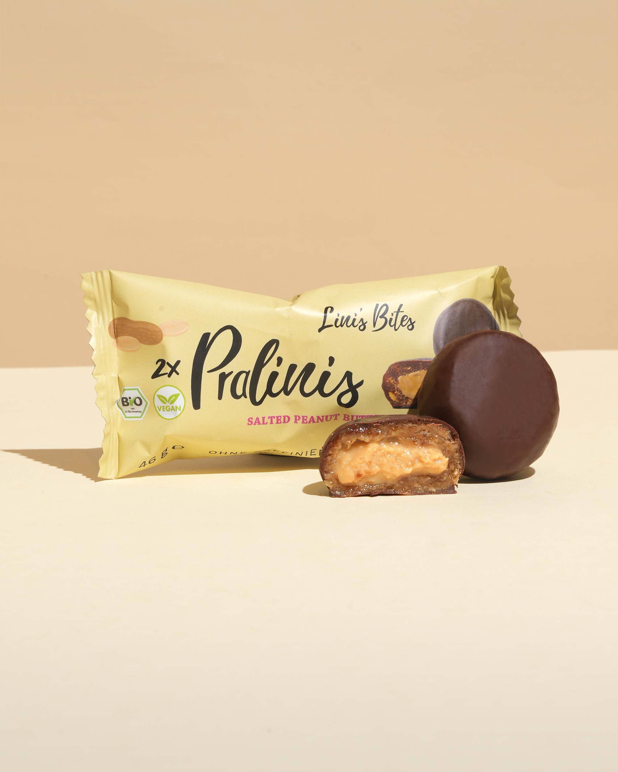 Bio Pralinis Salted Peanut Butter (12er Box)
